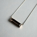 【期間限定掲載】hatsuyume / necklace Pt850 D-type スモーキークォーツ（n-p-d-smo）