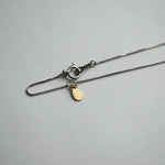 【期間限定掲載】hatsuyume / necklace Pt850 D-type スモーキークォーツ（n-p-d-smo）
