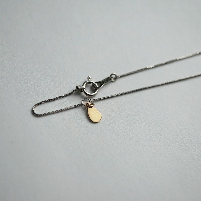 【期間限定掲載】hatsuyume / necklace Pt850 D-type スモーキークォーツ（n-p-d-smo）