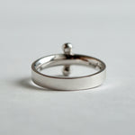 【期間限定掲載】hatsuyume / 【受注生産】ring SV double ball (r-sv-2bl-r)
