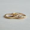 【期間限定掲載】hatsuyume / 【受注生産】ring K18 gimmel #12.5 (r-8y-gim)