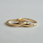 【期間限定掲載】hatsuyume / 【受注生産】ring K18 gimmel #12.5 (r-8y-gim)