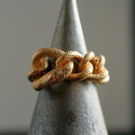 ELCAMI Snake Chain Ring Silver (ER-089S)