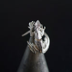 ELCAMI Indian Sina Uta Dragon Piercing Silver (EPS-088S)