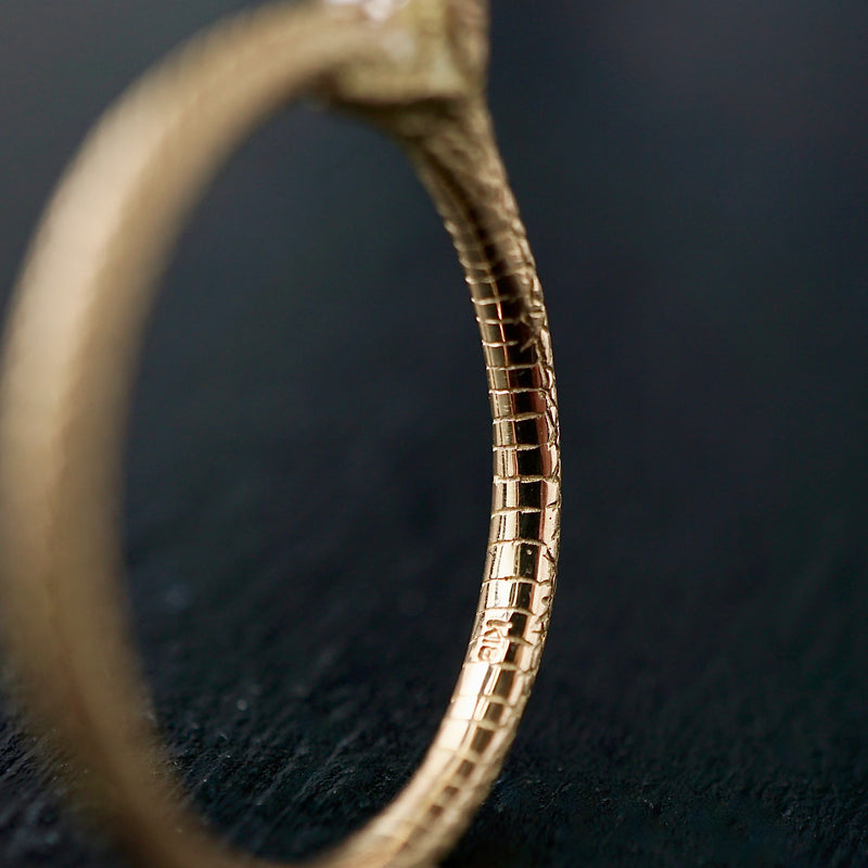 ELCAMI / Uroboros Ring 18kYG (ERK-11)