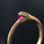 ELCAMI / Uroboros Ring 18kYG (ERK-11)