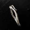 Elcami King Snake Nakle Ring Silver (ER-113S)