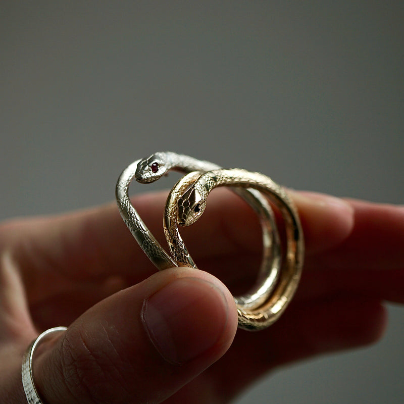 ELCAMI / Kingsnake Knuckle Ring (ER-113S/G)