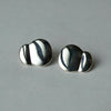 Chi / "Bubble and Dreams" Smooth Ball Earrings/Clip on earring  M