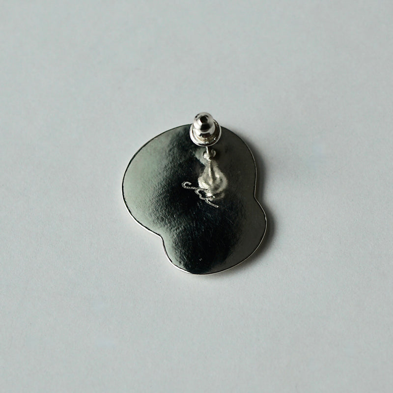 Chi / "Bubble and Dreams" Smooth Ball Earrings/Clip on earring  M