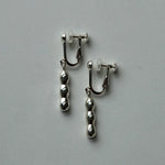 Chi / "Bubble and Dreams" Walk Earrings/Clip on earring 