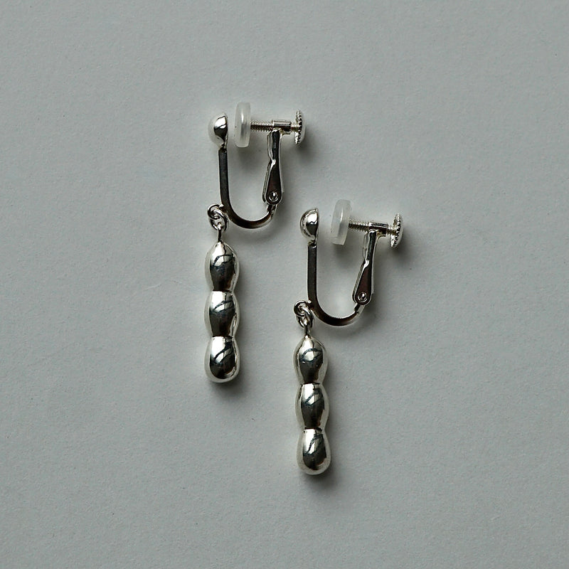 Chi / "Bubble and Dreams" Walk Earrings/Clip on earring 