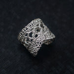 emme / antique lace ear cuff (SIL2120)