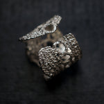 emme / antique lace ear cuff (SIL2120)