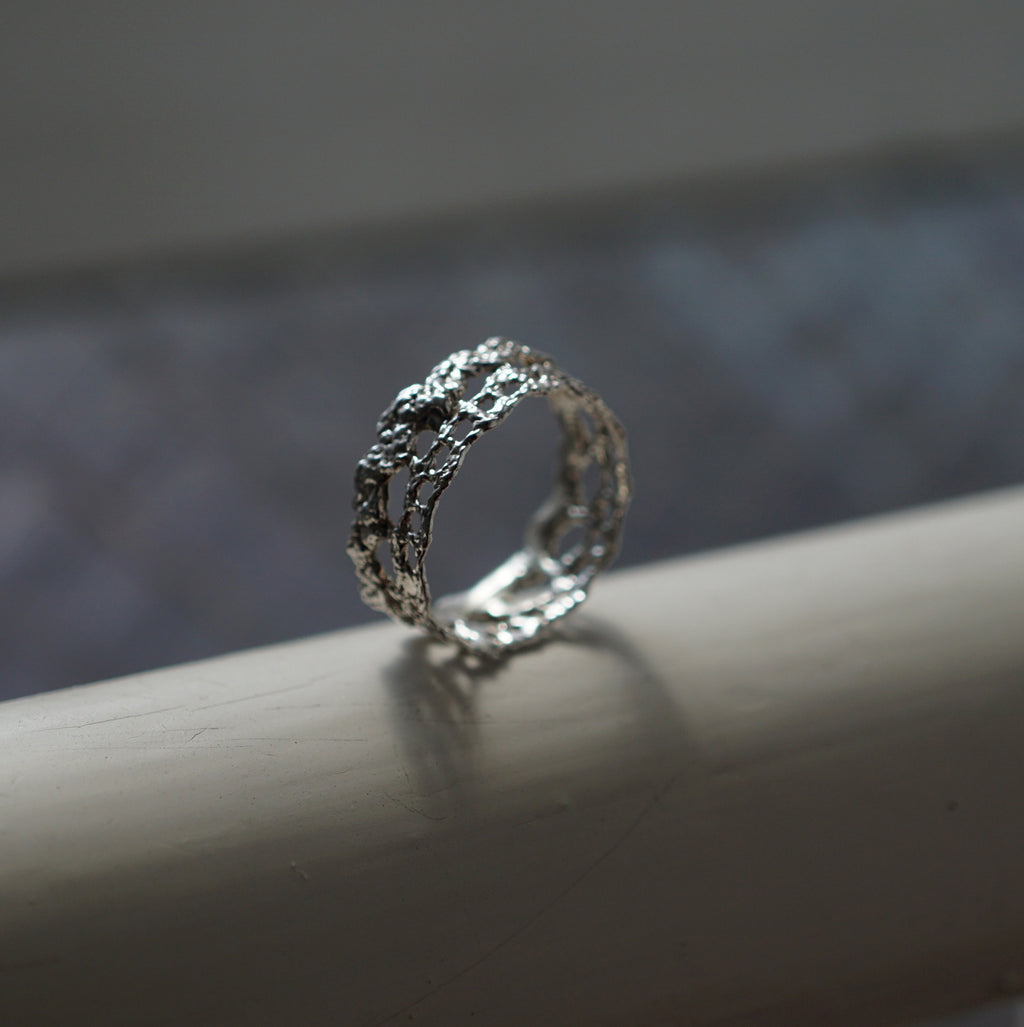 emme / antique lace ring silver（SIL5017SIL）