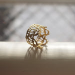 emme / antique lace ring vermeil（SIL5003VER）