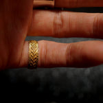 emme / antique lace ring vermeil（SIL5020VER）