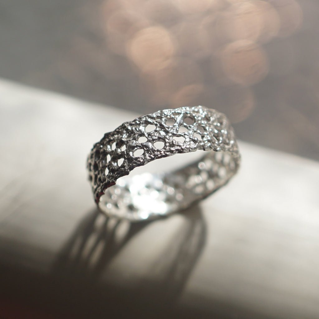 emme / antique lace ring silver（SIL5022SIL）