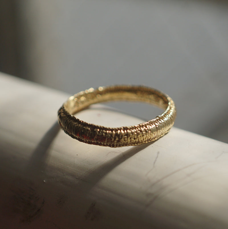 emme / antique lace ring vermeil (SIL5019VER)