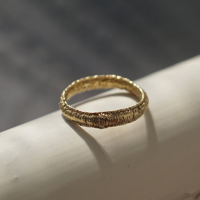 emme / antique lace ring vermeil (SIL5019VER)