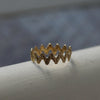 emme / antique lace ring vermeil (SIL5012VER)