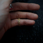 emme / antique lace ring vermeil (SIL5012VER)