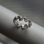 emme / antique lace ring silver（SIL5018SIL）
