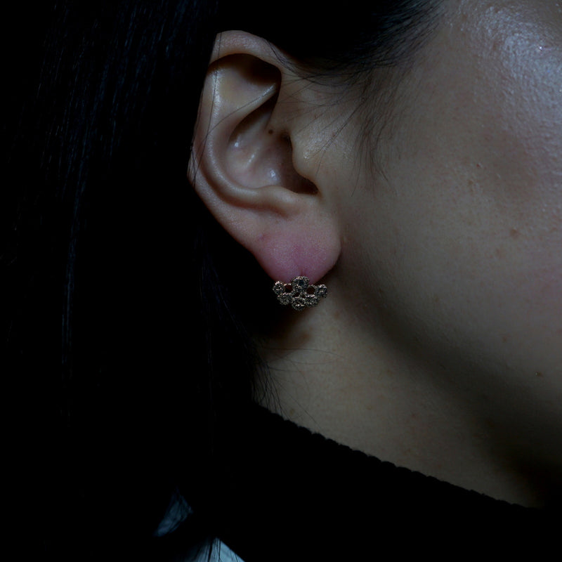 emme / K10 antique lace earrings (oro1029)