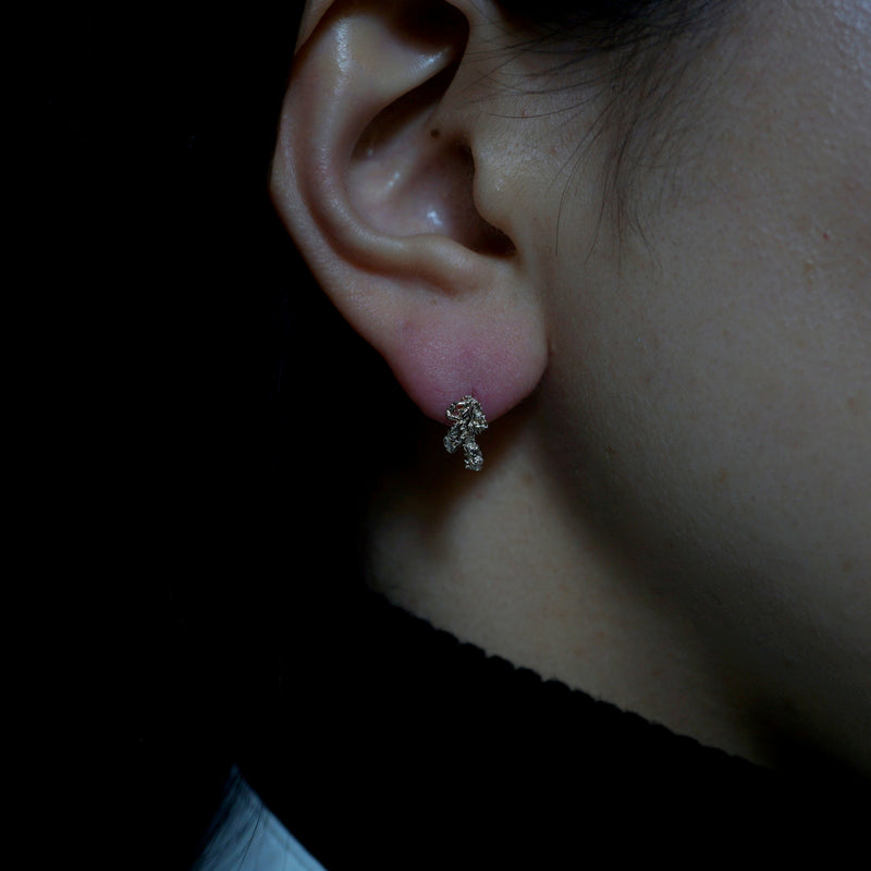 emme / K10 antique lace earrings (oro1033)