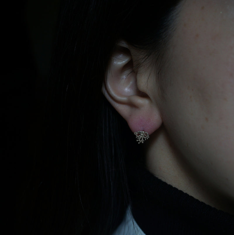 emme / K10 antique lace earrings (oro1028)