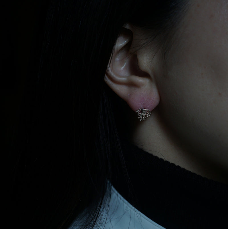 emme / K10 antique lace earrings (oro1028)