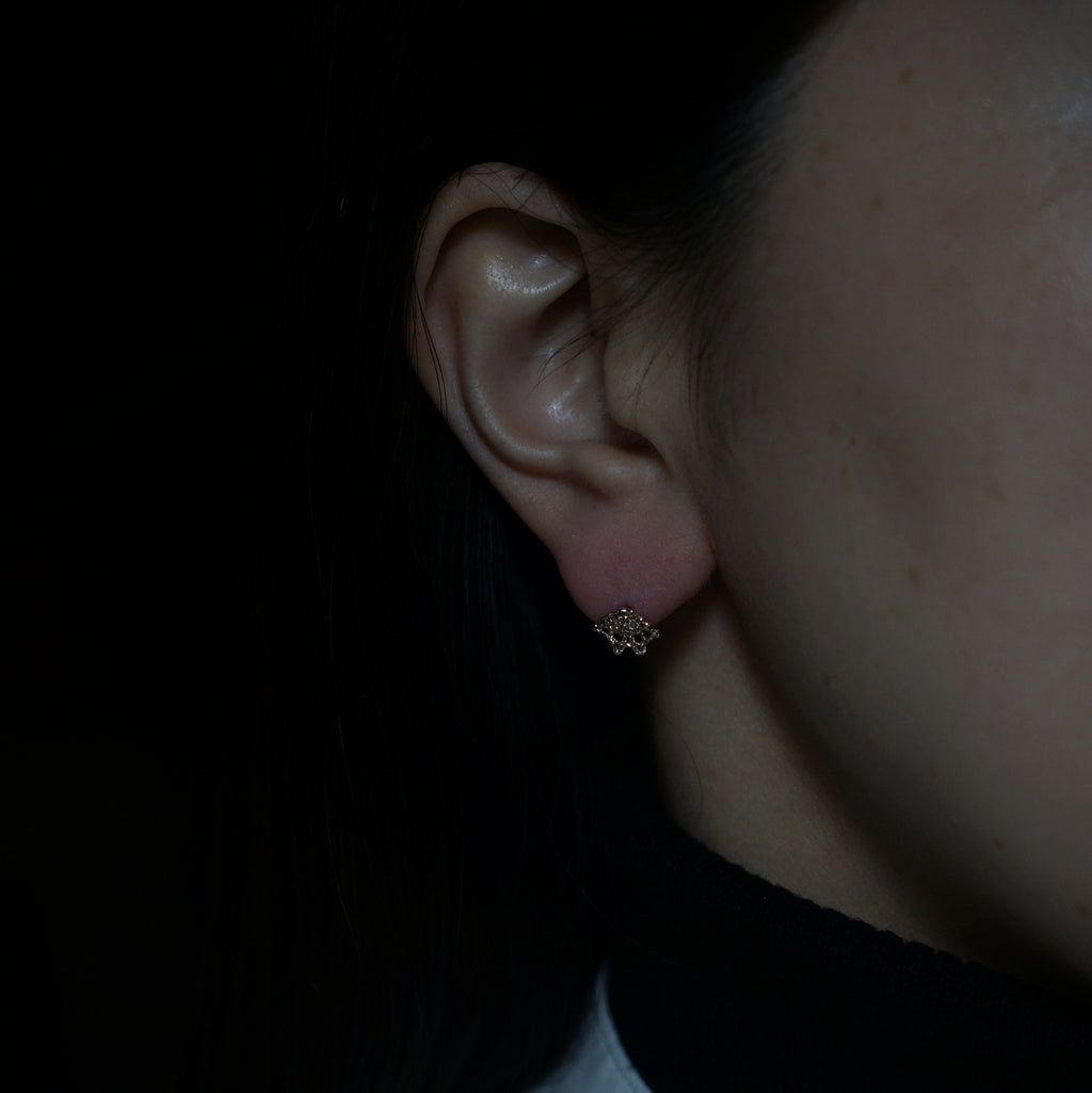 emme / K10 antique lace earrings (oro1002)