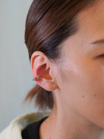 HAVITAS multiple earcuff with colorstone| 粒金イヤカフ カラーストーン