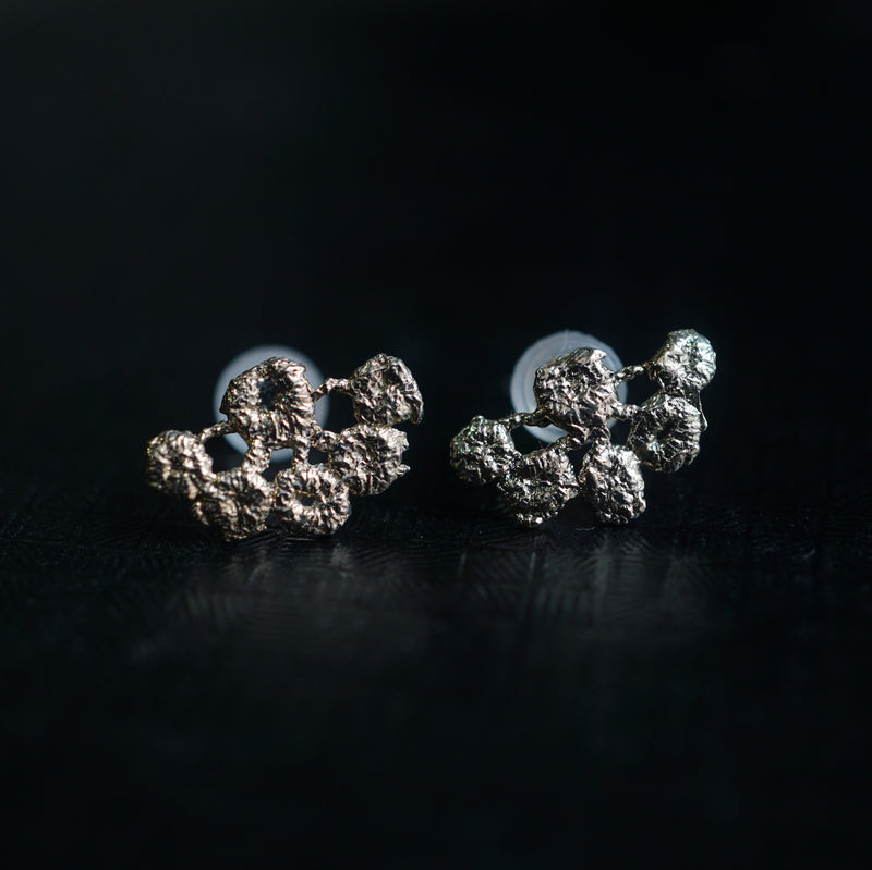 emme / K10 antique lace earrings (oro1029)