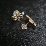 emme / K10 antique lace earrings (oro1029)