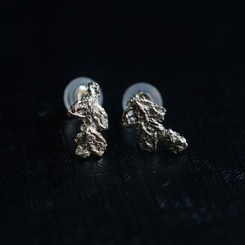 emme / K10 antique lace earrings (oro1033)