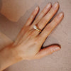 sussus. / horn ball ring silver（H2211）