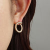 revie objects / ●pearl earrings twist（Ro2-03）